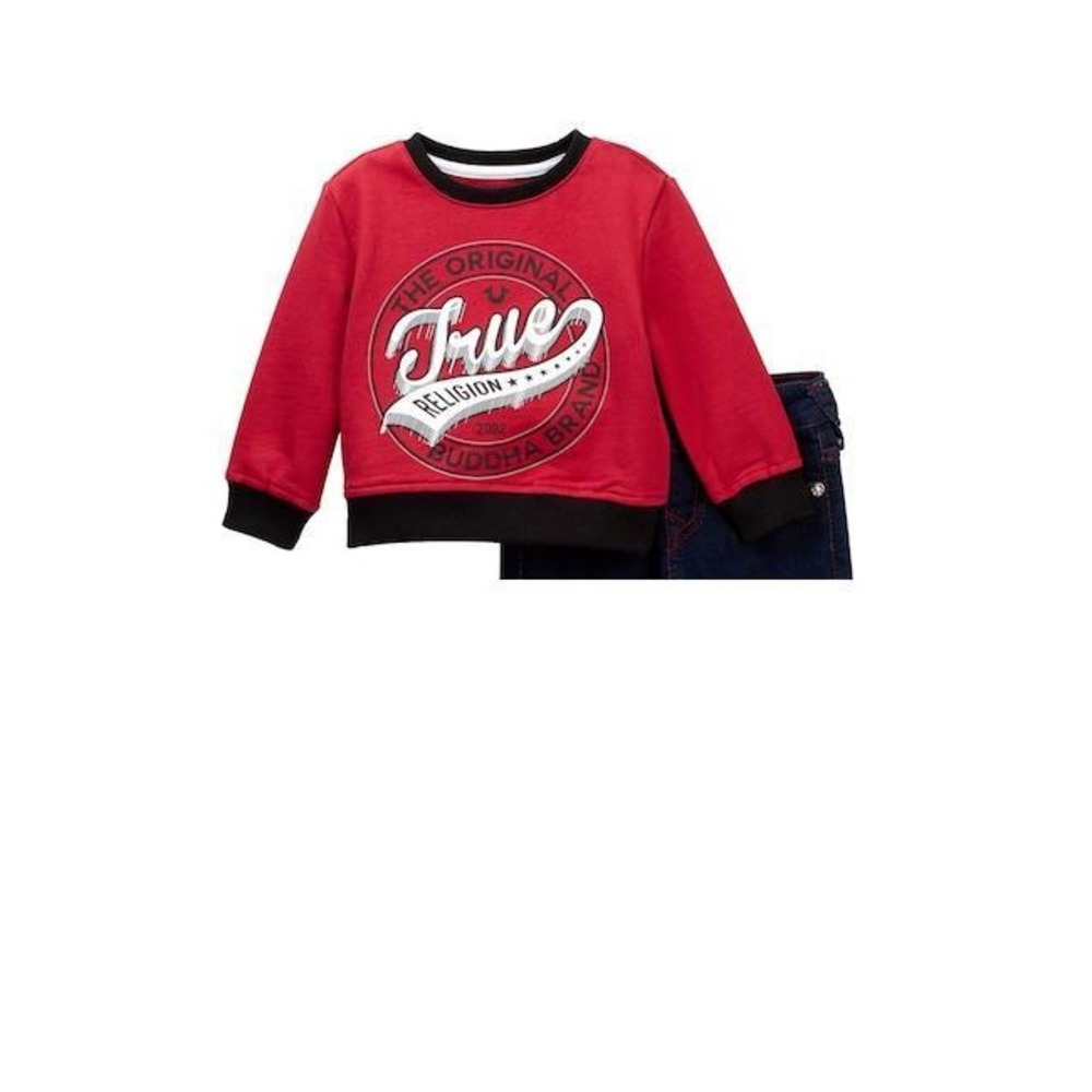 New True Religion  Branded Logo Tee Shirt  12 Months